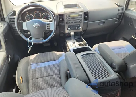 2008 Nissan Titan Xe z USA, uszkodzony, nr VIN 1N6BA07DX8N315866